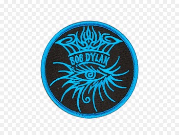Logo Eye of Providence Illuminati Symbol - background blue 
