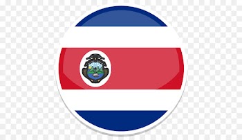 logo flag brand area font - Costa Rica 
