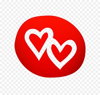 Logo Font Heart Valentine's Day M-095 -  