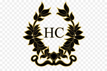 Logo Font Leaf Pattern Black - aliance stamp 