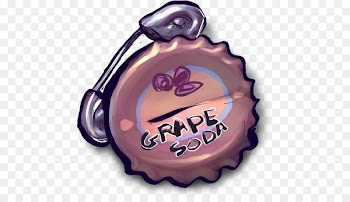 logo font - Things Grape Soda Safety Pin 
