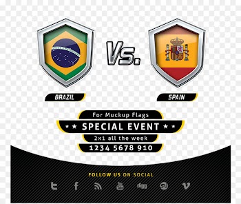 Logo Football Emblem Badge - VS for finals 
