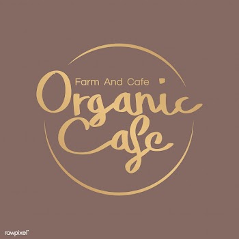 Logo for organic cafes | Free stock vector - 553389