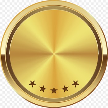 Logo Gold Symbol Clip art - Golden Star logo 