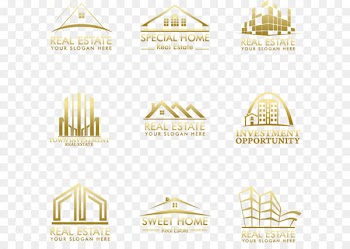 Logo Graphic design House Real property - Real Estate LOGO 