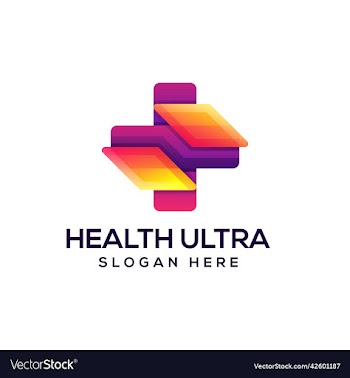 logo health ultra gradient colorful