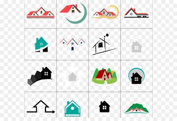 Logo House Real Estate Euclidean vector Icon - 16 of the Real Estate logo design vector material 
