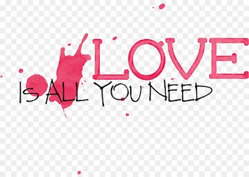 Logo Illustration Brand Clip art Font - all you need is love 