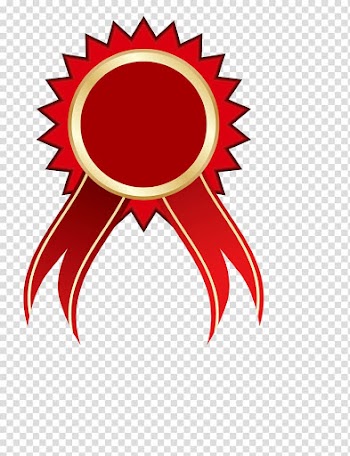 Logo Illustration, Ribbon Badge transparent background PNG clipart
