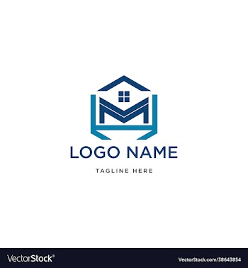 logo initials outline
