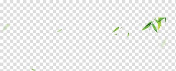 Logo Leaf Brand Font, Beautiful fine floating bamboo leaves transparent background PNG clipart