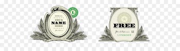 Logo Money Clip art - Banknotes decorative elements 