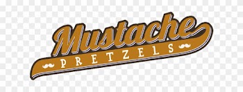 Logo Mustache Pretzels - Mustache Pretzel Food Truck