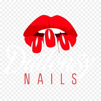 Logo Nail salon Beauty Parlour Nail art - metal nail 