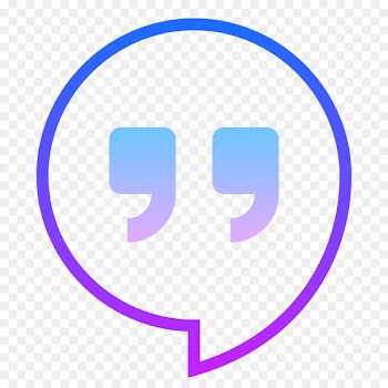 Logo Number Brand Line Purple - hangouts icon 