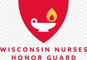Logo Nursing Wisconsin Brand Font - honoring service 
