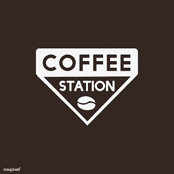 Logo of a coffee station vector | Free stock vector - 503347