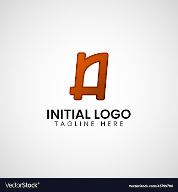 logo of a initial gradient colorful icon design