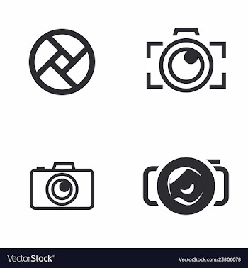 Logo of photography icon vector image