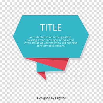 Logo Origami, banner style transparent background PNG clipart