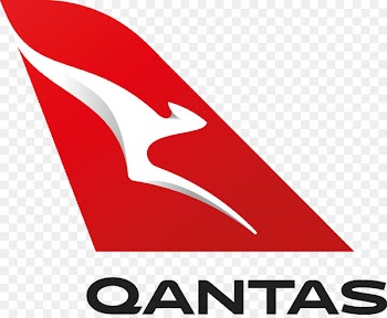 Logo Qantas Spirit of Australia Premium economy Business class - sydney flyer 