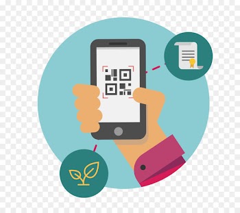 Logo QR code technology Brand - qr graphic 
