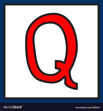Logo quora website icon social media social vector image