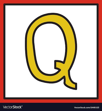 Logo quora website icon social media social vector image