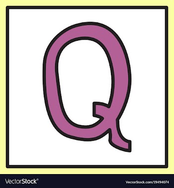 Logo quora website icon social media social vector image