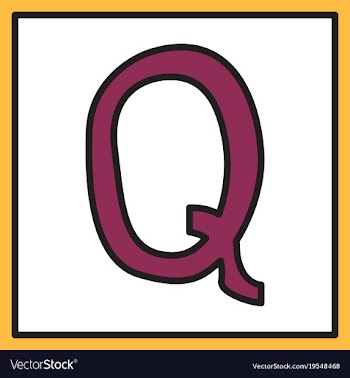 Logo quora website icon social media social vector image