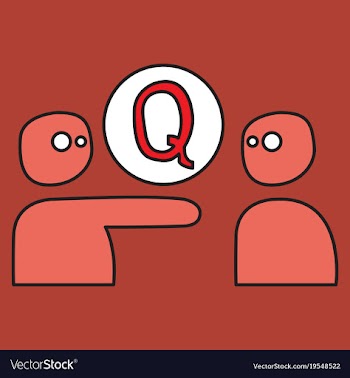 Logo quora website icon social media social vector image