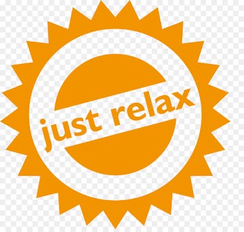 Logo Rubber stamp Postage Stamps - relax man 