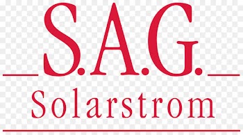 Logo S.a.g Solarstrom Solar power Font Text -  