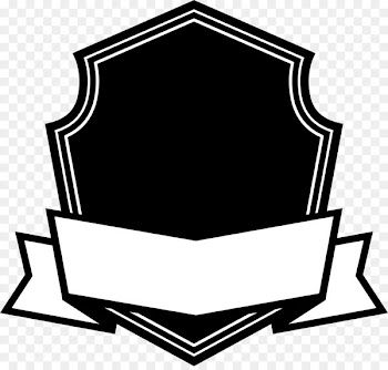 Logo Scalable Vector Graphics Clip art - Black shield ribbon 
