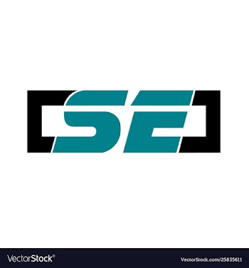 Logo se vector image