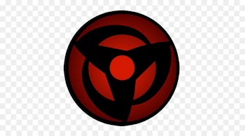 Logo Sharingan Naruto Font - Kakashi blood eye 