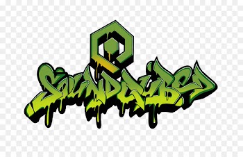 Logo Sticker Graffiti Image Subwoofer - lizard streamer 