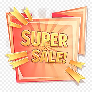 Logo, Supersale, Desktop Wallpaper, Text, Yellow PNG