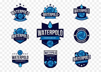 Logo T-shirt Water polo Euclidean vector - Water polo tournament to promote its logo 