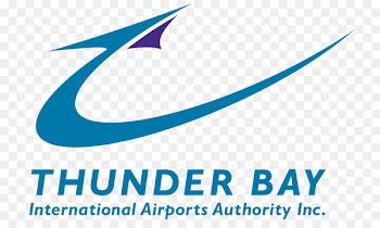 Logo Thunder Bay Airport Thunder Bay International Airport Font - authority silhouette 