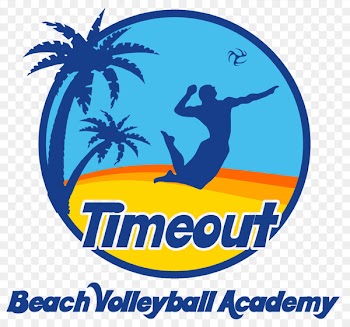 Logo Timeout Beach Volleyball Academy - Master 