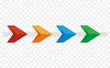 Logo Triangle Arrow - PPT material 