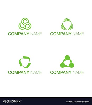Logo triangle concept vector image