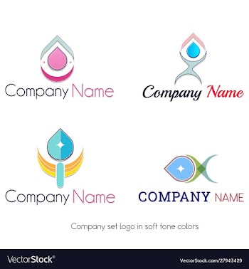 Logo type vector image