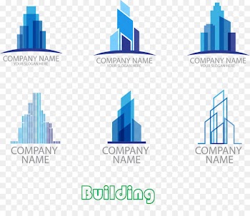 Logo Vector Building - 6 stylish building logo design 