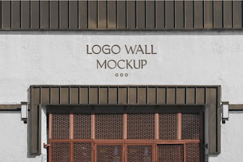 Logo Wall Mockup logo wall mockup 000 