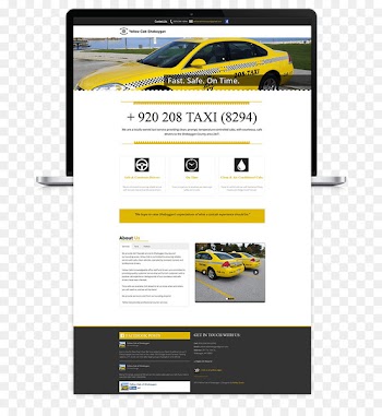 Logo Web design - Taxi Flyer 
