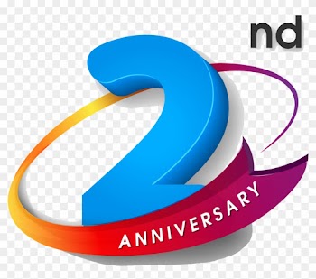 Logo Wedding Anniversary Party - 2nd Wedding Anniversary Logo