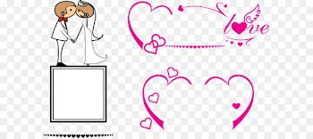 Logo Wedding Marriage - Kissing wedding logo 