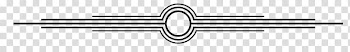 Logo White Black Font, Simple European pattern dividing line transparent background PNG clipart